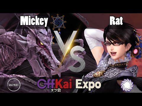Mickey (Ridley) vs Rat (Bayonetta) - OffKai Expo Super Smash Bros Ultimate Tournament