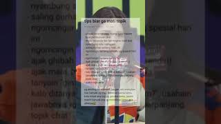 Download lagu Tips biar gak mati topik mp3