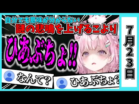 【7/23】ホロライブの昨日の見所まとめてみました【白銀ノエル・大神ミオ・鷹嶺ルイ・桃鈴ねね・風真いろは・常闇トワ・雪花ラミィ・博衣こより・さくらみこ・ロボ子・アキロゼ/ホロライブ切り抜き】