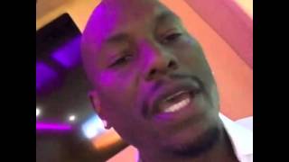 Tyrese Gibson fans thank you for showing up I hope they don&#39;t shut me down!