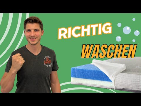 Matratzenbezug waschen - So geht's RICHTIG! 🧽🫧