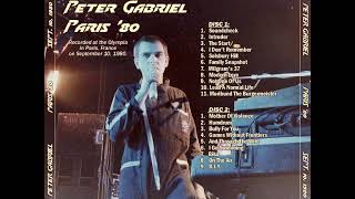 Peter Gabriel - HQ Audio - Live in Paris 1980 [Remastered]