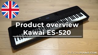 Video thumbnail for Kawai ES520 Detailed Overview (English Language) | Digitalpiano.com by Digitalpianocom