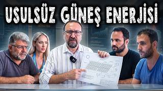 Güneş enerjisi evrak süreçleri | usulsüz ges sektör paydaşları tecrübe