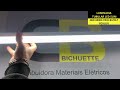 LUMINARIA TUBULAR LED SLIM 36W 6500K BIVOLT FOXLUX LED05.12