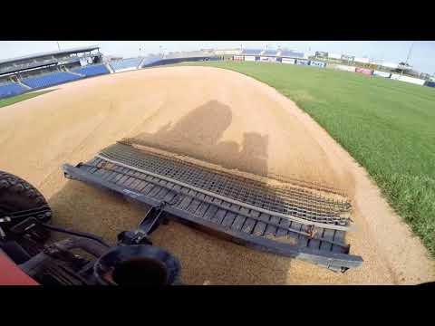 YouTube video about: How to drag a baseball field?