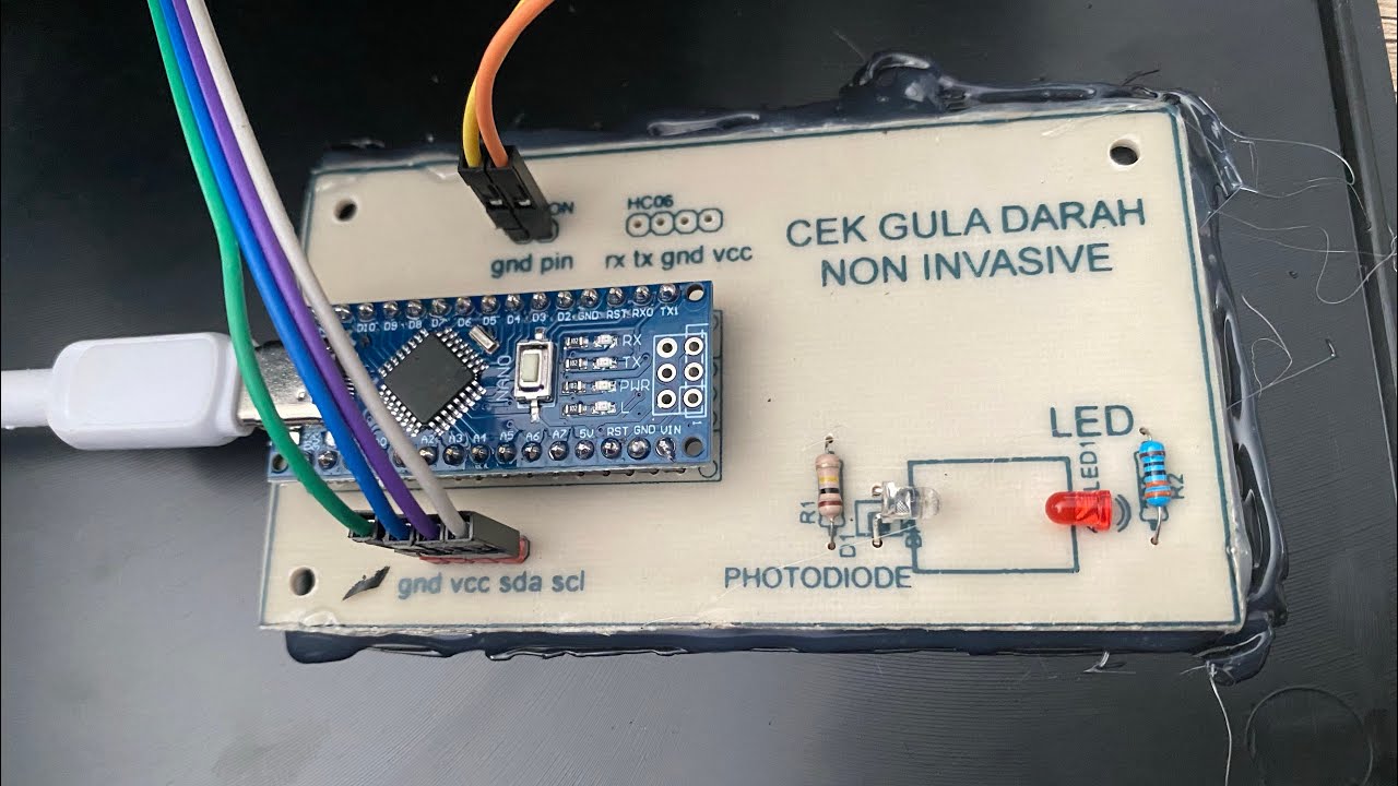 Monitor Gula Darah Non Invasive 