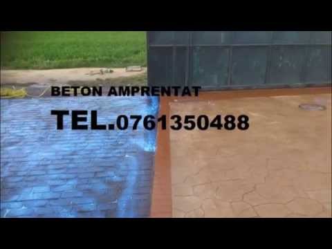 BETON AMPRENTAT CRETENI  0761350488 VALCEA