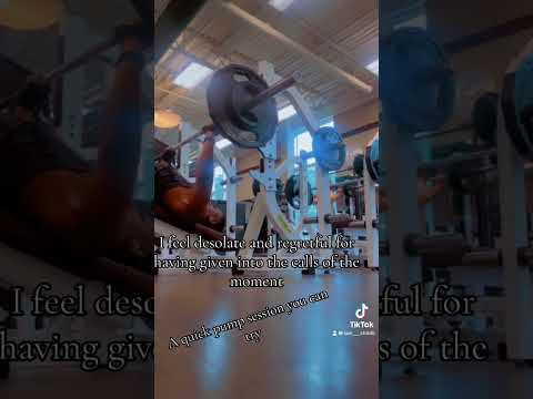 A quick pump session