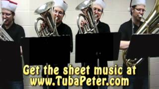 Office TV theme Tuba Quartet