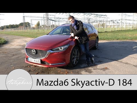 2018 Mazda6 Estate Skyactiv-D 184 Sports-Line Driving Report / The price-performance hit - Autoph...