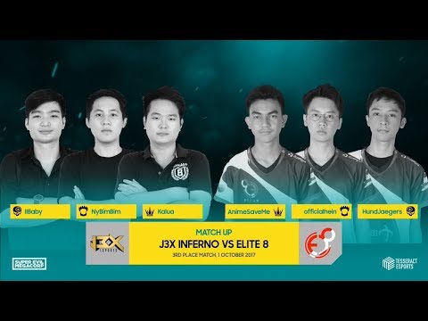 Elite 8 vs J3X Inferno Third Place   SEA Vainglory 8 Autumn Season S1W1