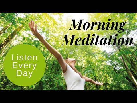 Guided Meditation for Positive Energy, Focused & Productive Day ★ Listen each Morning