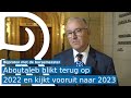 KIJK TERUG: burgemeester Aboutaleb blikt terug op 2022 en kijkt vooruit naar 2023
