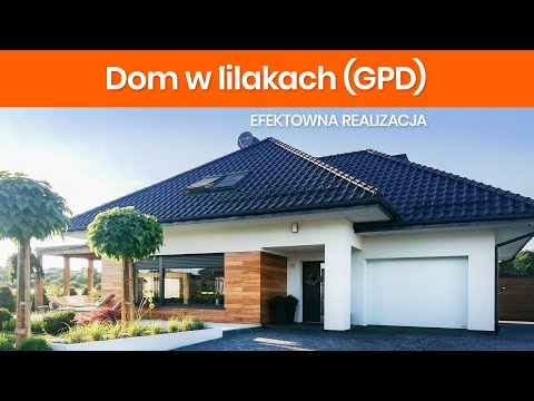 Dom w lilakach (GPD) – Wyjątkowa realizacja projektu małego domu I ARCHON+ Projekty Domów