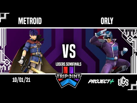 Tripoint Smash 114 - Losers Semifinals - metroid(Ike) Vs. ORLY(Captain Falcon)