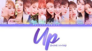 IZ*ONE (아이즈원) – Up (하늘 위로) Lyrics (Color Coded Han/Rom/Eng)