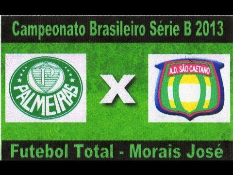 Palmeiras 0 x 0 São Caetano - Brasileirão 26/10/2013 Série B - Jogo Completo