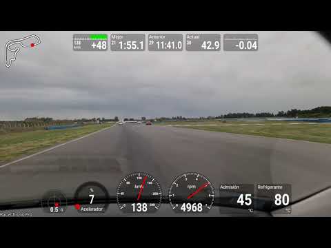 Megane RS 250 - Autodromo de Rosario - TDA - Mi Mejor Vuelta