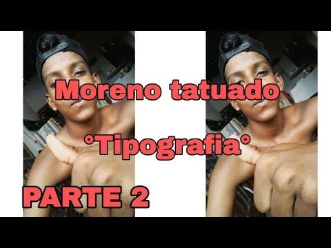 Moreno tatuado (Tipografia,parte2) ·PK Delas,Shok e D-Hit |By:Hey Lílly