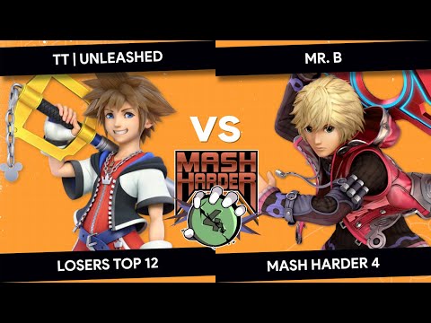 Mash Harder 4 - TT | Unleashed (Sora) vs Mr. B (Lucina) - Losers Top 12