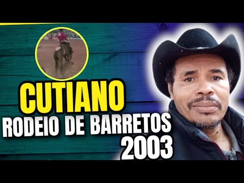 CUTIANO- RODEIO DE BARRETOS 2003 NO CAVALO MOCINHO (José Damião da Silva)