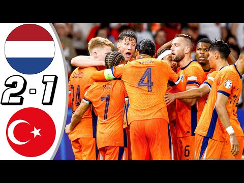 Netherlands vs Turkey 1-0- All Goals & Highlights - Euro 2024 gakpo goal