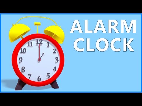 Clock Song For Kids | Alarm Clock For Children