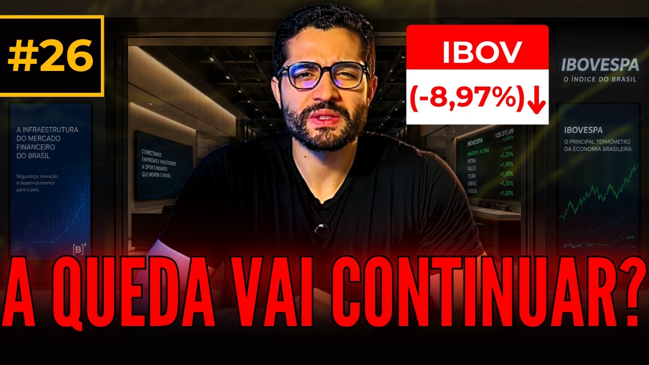 APORTEI NESSA AÇÃO DE DIVIDENDO COM A BOLSA DERRETENDO. FUNDO DO POÇO DO IBOVESPA?