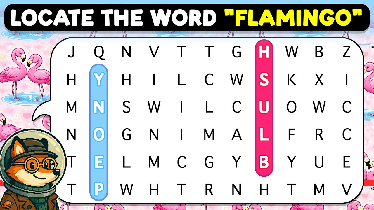 🦊🔍 Word Search Puzzle | Categories: Sports SeaLife Theater 🔎🦊 | Word Search Game