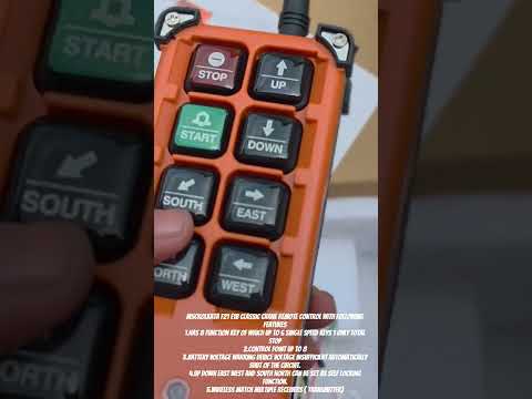 Rrc single speed push button staion for crane