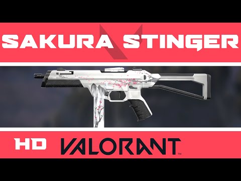 Sakura Stinger VALORANT Skin | Skins HD Showcase