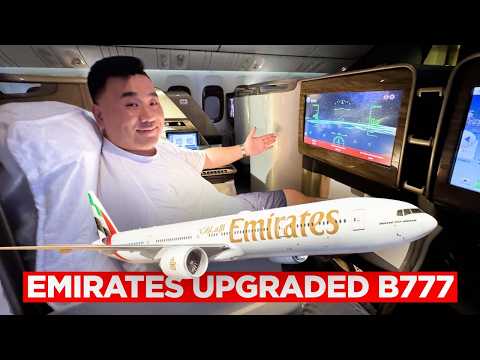 Emirates Upgraded B777 Business Class: Full Flight Experience