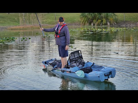 My NEW Kayak for 2024! Quick First Impressions, Motor and Paddle Test! Bonafide PWR 129