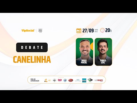 DEBATE ENTRE OS CANDIDATOS A PREFEITO DE CANELINHA