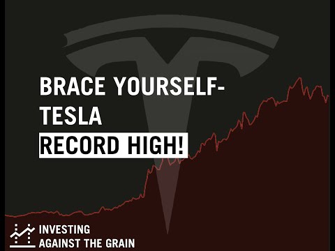 BRACE YOURSELF TESLA RECORD HIGH!