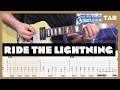 Metallica Ride The Lightning Guitar Tab Lesson Cover Tutorial