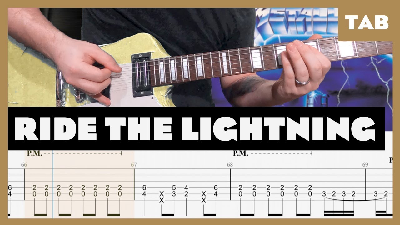 Metallica - Ride the Lightning - Guitar Tab | Lesson | Cover | Tutorial