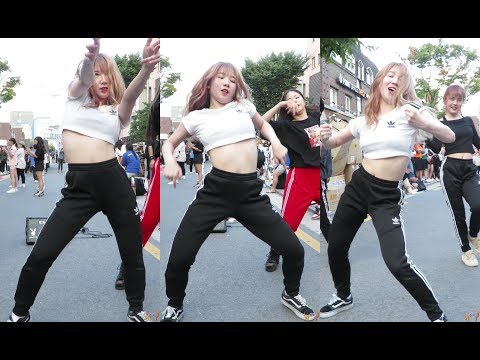 2018.09.09 일본댄스팀 DAK: Sena - 뚜두뚜두 #홍대앞 걷고싶은거리 버스킹#