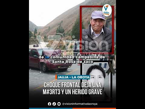 💥 CHOQUE FRONTAL DEJA UNA F4LLECIDA Y AL PRESIDENTE COMUNAL GRAVEMENTE HERIDO