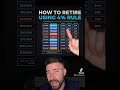 RETIRE In 10 Years Using 4 Rule