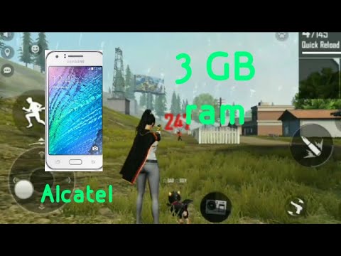 Free Fire highlight Satisfactory 👽⚡ Alcatel ⚡⚙️ 3GB RAM !!