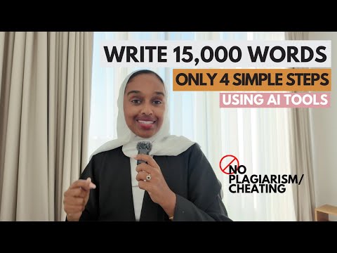 How to Write a Dissertation in 1/5th of the Time Using AI in 4 Easy Steps