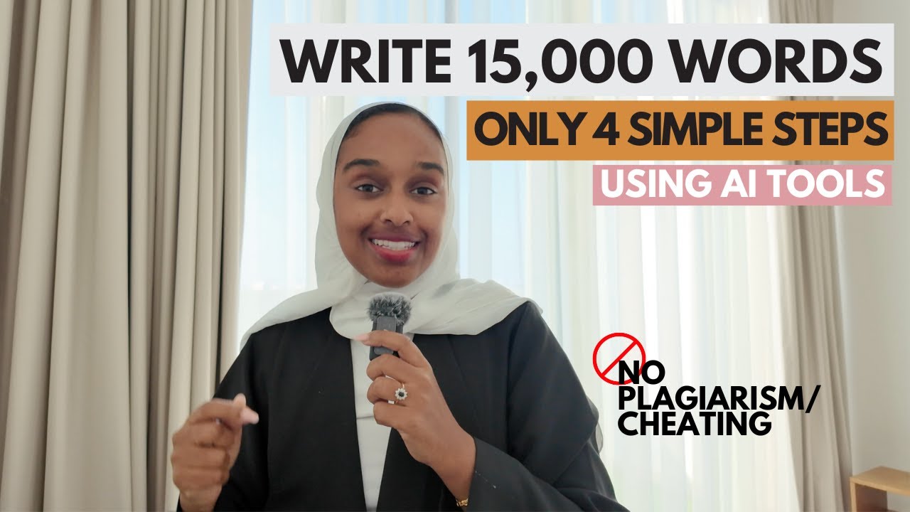 How to Write a Dissertation in 1/5th of the Time Using AI in 4 Easy Steps