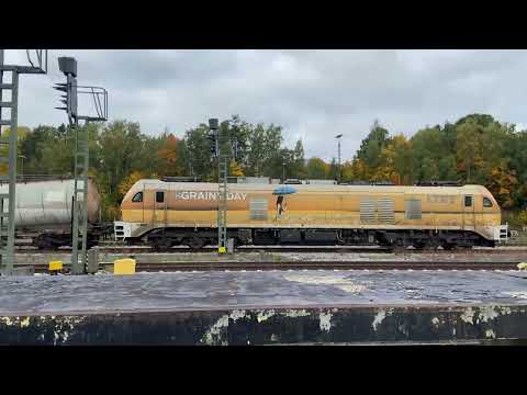 Eisenbahnverkehr im Hofer Land im Oktober 2025