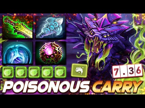 Venomancer Poisonous Carry Hydralisk - Dota 2 Pro Gameplay [Watch & Learn]