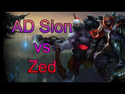 Full AD Sion vs Zed