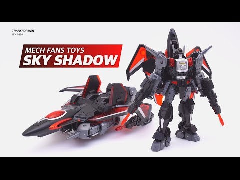 Transformers Mech Fans Toys SKY SHADOW! 3rd party legend class Video Review!