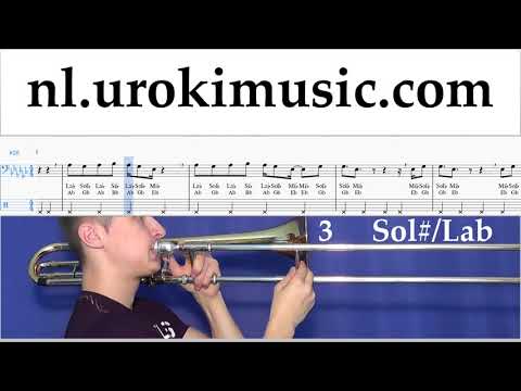 Trombone Leren Spelen Demi Lovato - Tell Me You Love Me Tablatura Deel#2 um-i799