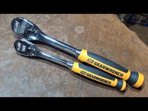 Gearwrench 90 Tooth Comfort Grip Ratchets Review